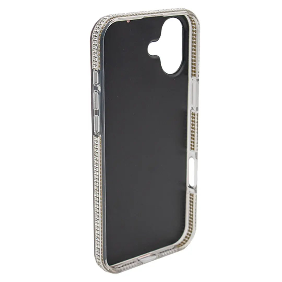 iPhone 16 Bling Diamond Lucky Case Black